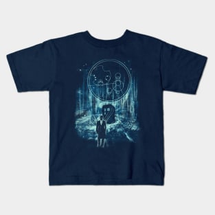 i am the doktor -blue version Kids T-Shirt